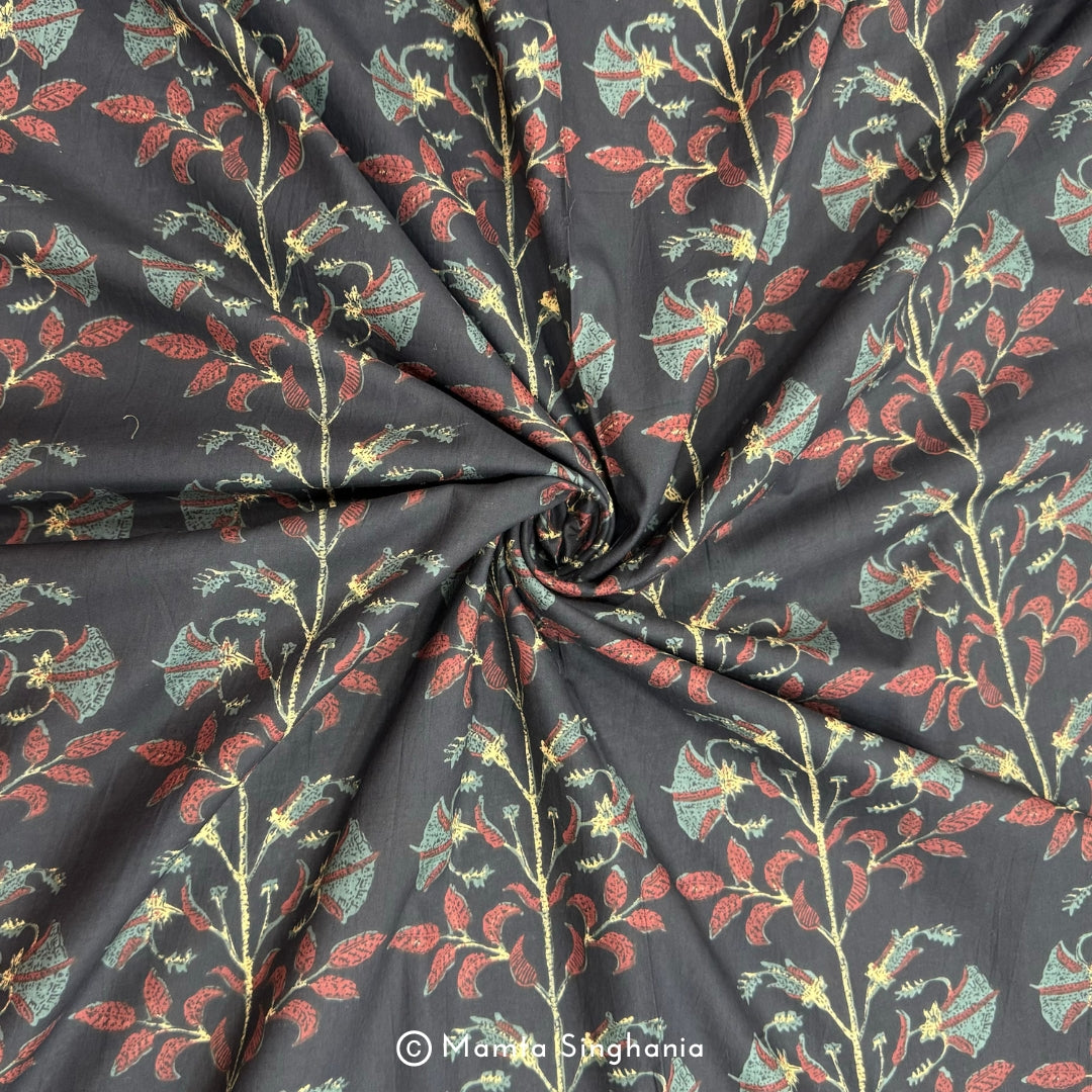 Floral Printed Cotton Fabric