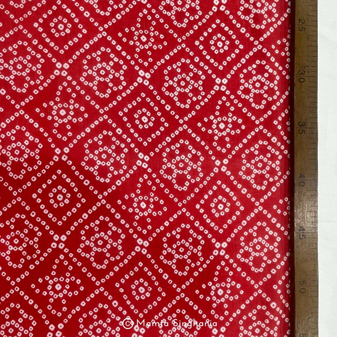 Bandhej Printed Cotton Fabric