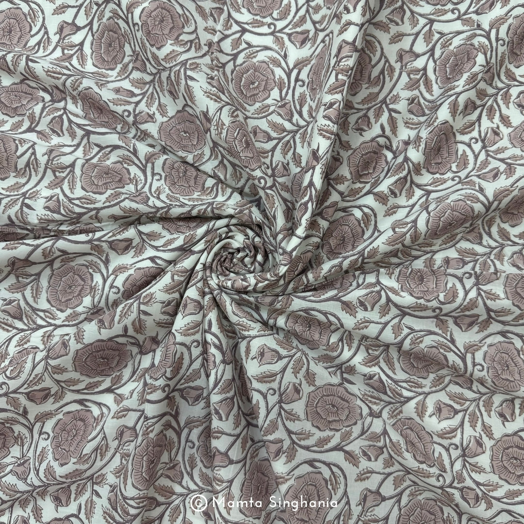 Floral Printed Cotton Fabric