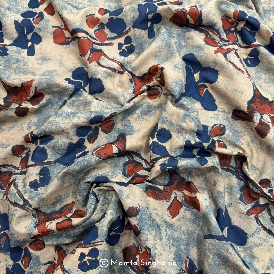 Floral Printed Cotton Fabric