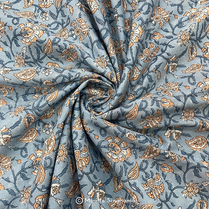 Floral Printed Cotton Fabric