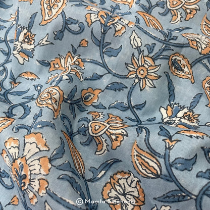 Floral Printed Cotton Fabric