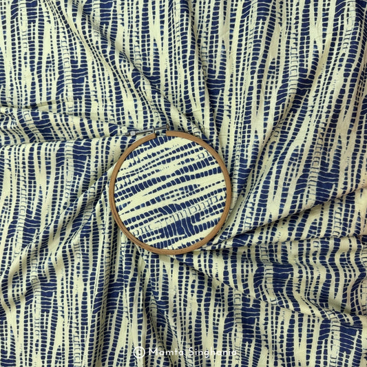 Shibori Printed Cotton Fabric